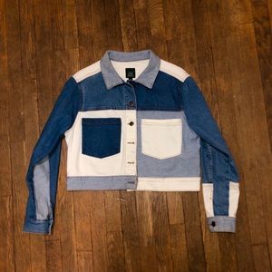 Multi Colored Denim Jacket